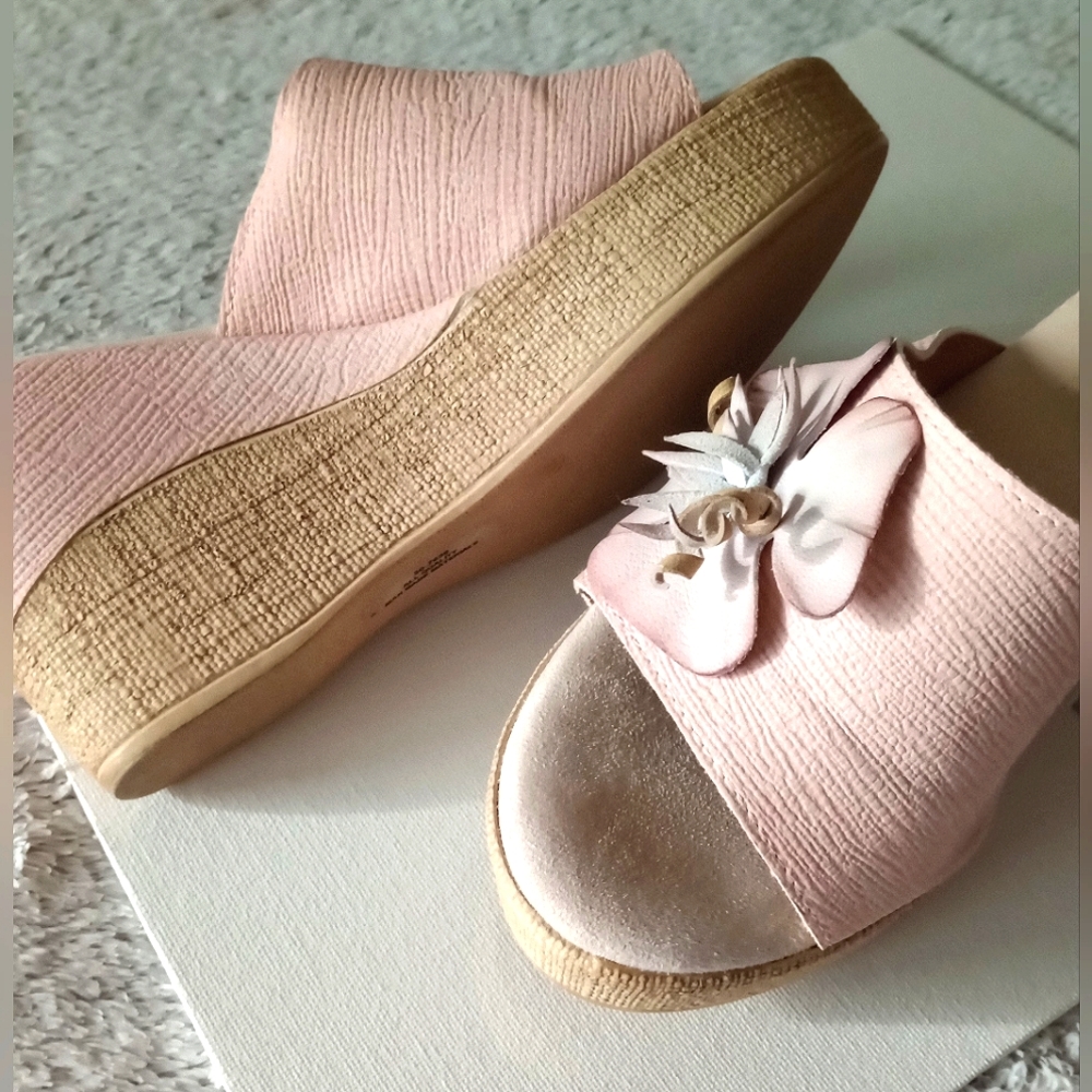 SOLD On Another Platform. Women's Wedge open toe 3 inch